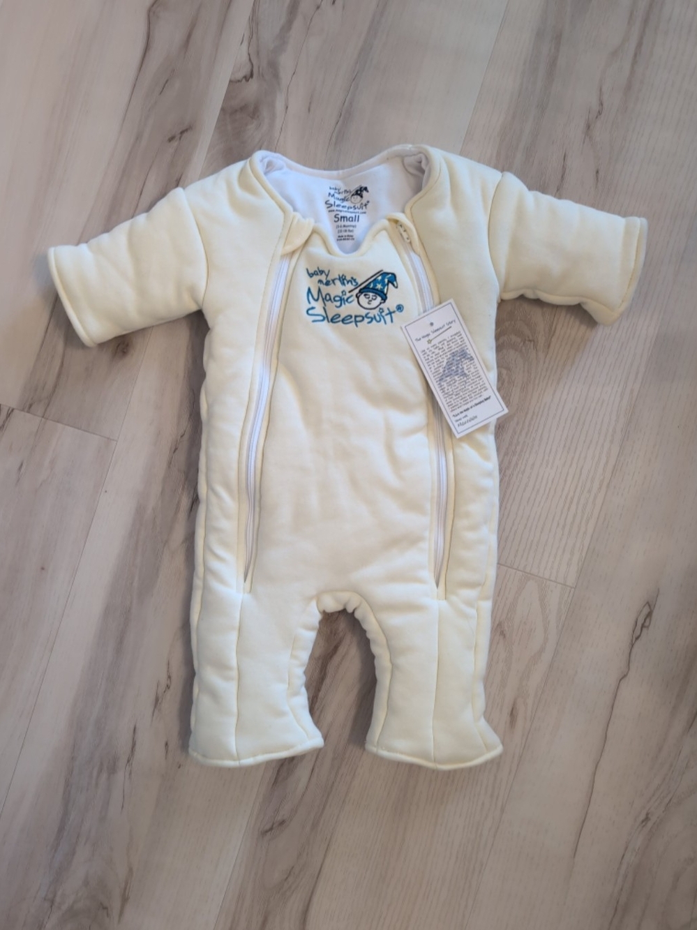 Baby One-Piece Romper in Cream